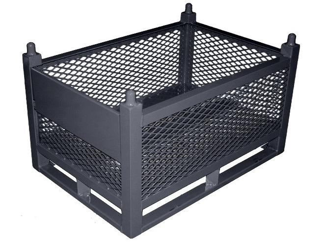 perforated metal container